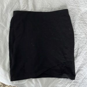 Talula Black Crossover Skirt - XS